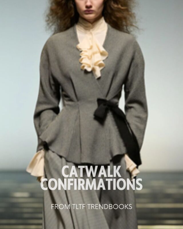CATWALK CONFIRMATION | SILHOUETTE 🖤🖤🖤
From the TLTF Trendbook, September 2025
A puritan aesthetic meets the mysterious underworld of the Victorian circus, weaving an elegant and captivating narrative through a timeless black-and-white palette.
Swipe through to see how this direction came to life on the catwalk.
#TheLondonTextileFair #TLTF #CatwalkConfirmation #TrendForecasting #FashionTrends #Silhouette #FashionForecast #TrendBook #FashionInspiration #FashionDesign #Couture #ReadyToWear