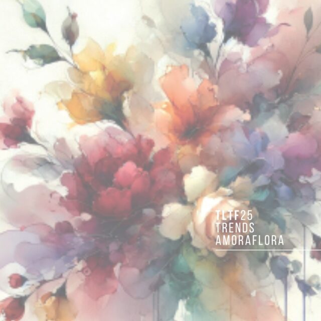 🌸 AMORAFLORA | S/S 2026 🌿
This season, florals bloom with a human touch. Think hand-painted watercolours, oil strokes, and delicate pen-and-ink renderings — art that celebrates creativity, not code.

Whether from a seasoned artist or a passionate amateur, these expressive florals bring life to draped silhouettes and voluminous forms. Go bold head-to-toe or opt for a single placed motif.

🎨 PANTONE® Highlights:
💜 Bright Violet 19-3438 TCX
🌿 Foliage 16-0237 TCX
💛 Celery 14-0647 TCX

#SS26 #FloralTrend #AmoraFlora #HumanMade #TextileArt #PrintDesign #TLTF #TrendForecasting #Florabunda #colorstory