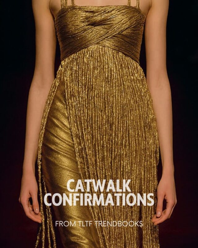 ✨ Catwalk Confirmation | Forbidden Fruit ✨
At THE LONDON TEXTILE FAIR, our trend forecasts are created months before the international catwalks take place. Our Catwalk Confirmation series looks back at how the ideas explored in our Trendbooks are later reflected in couture and ready-to-wear collections.
We're not claiming these collections as our own—rather, they demonstrate that we're all responding to the same creative zeitgeist. Each designer interprets these themes through their own unique vision, proving how a trend can evolve while remaining true to a brand's identity.
This week's trend is Forbidden Fruit 🍎
Luxurious velvets and flowing silks set the scene, enriched by deep jewel tones and radiant gold accents. Draped silhouettes, provocative cuts and an air of mystery evoke a modern-day bacchanalia—celebrating beauty, desire and unapologetic confidence with timeless elegance.
Our AW27 Trend Forecast is still available Link in bio👆
#TheLondonTextileFair #TLTF #TrendForecasting #aw27 #FashionTrends #CatwalkConfirmation #ForbiddenFruit #TextileDesign #FashionForecast #TrendBook #FabricTrends #Couture #ReadyToWear